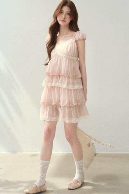 Tiered Babydoll Dress