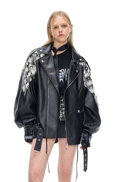 Metal Punk Logo Necktie
