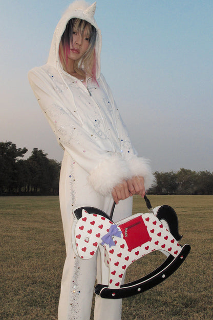 Rocking Horse Crossbody Handheld Bag