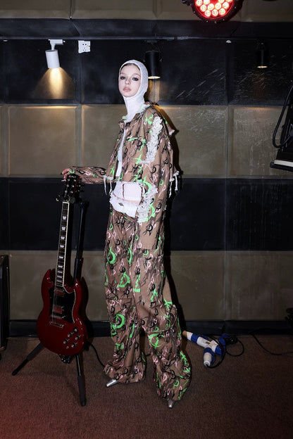 Camouflage 3D Pocket Baggy Pants