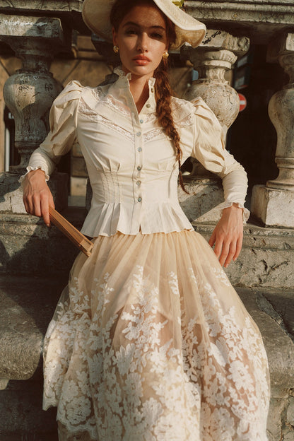 Rose Victorian Gothic Top Set-Up