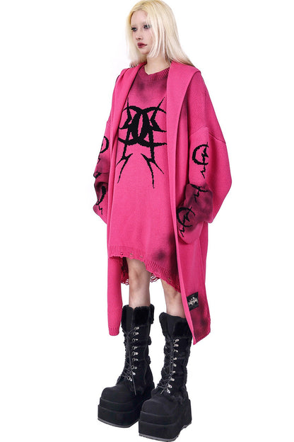 Electric Moon Graffiti Blouse