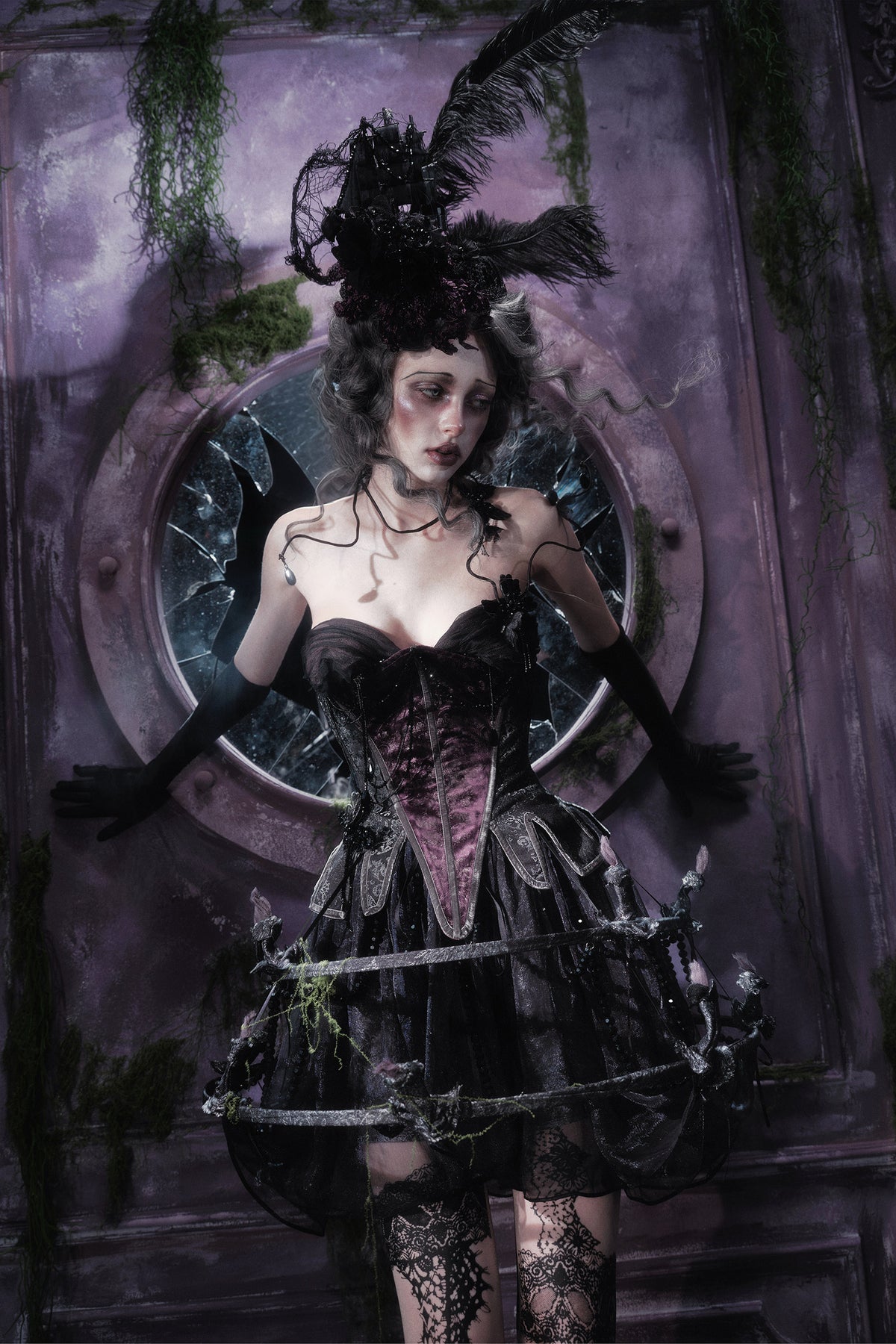 Gothic Lantern Skirt