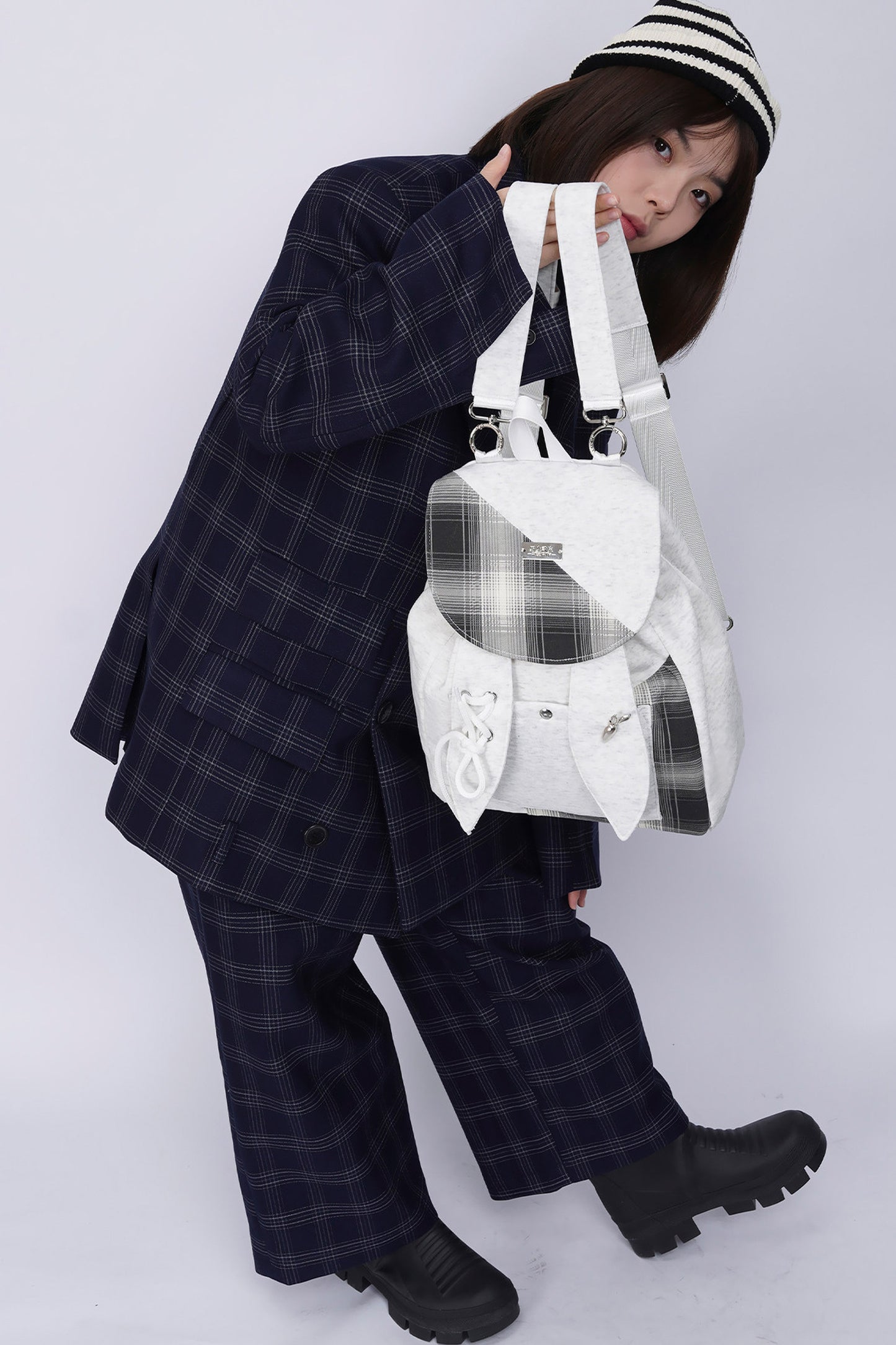 Outdoor Travel Cute Flip-Top Backpack