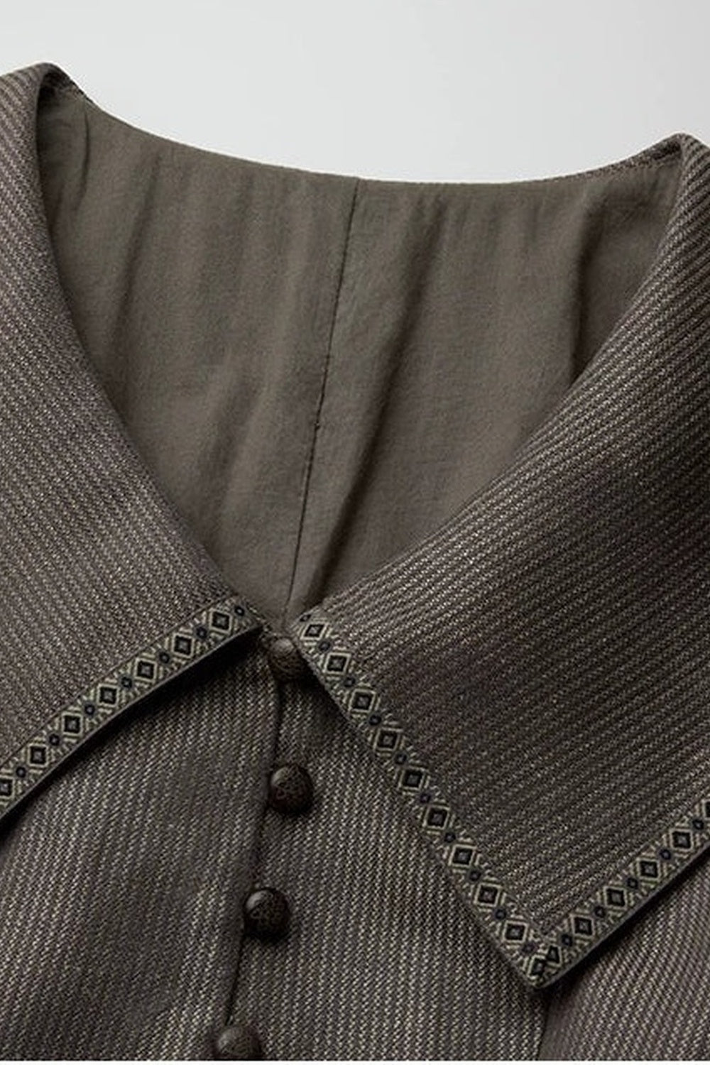 Victorian 3D Tailored Draped Deconstructed Tencel Jacket