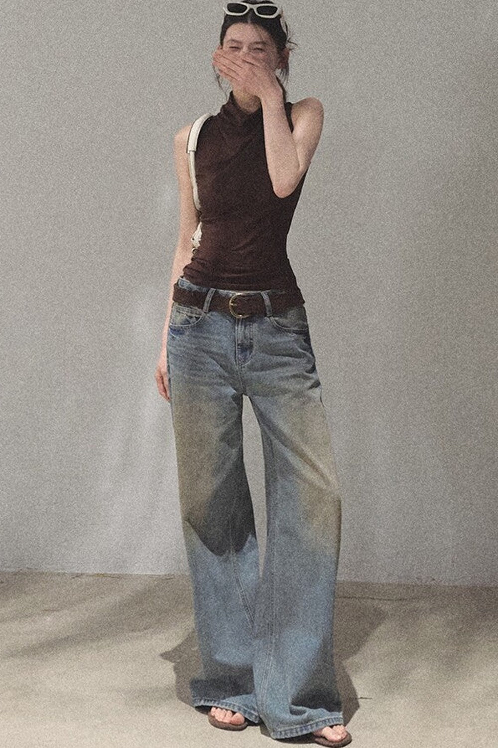 Flowing Twilight Halter Vest