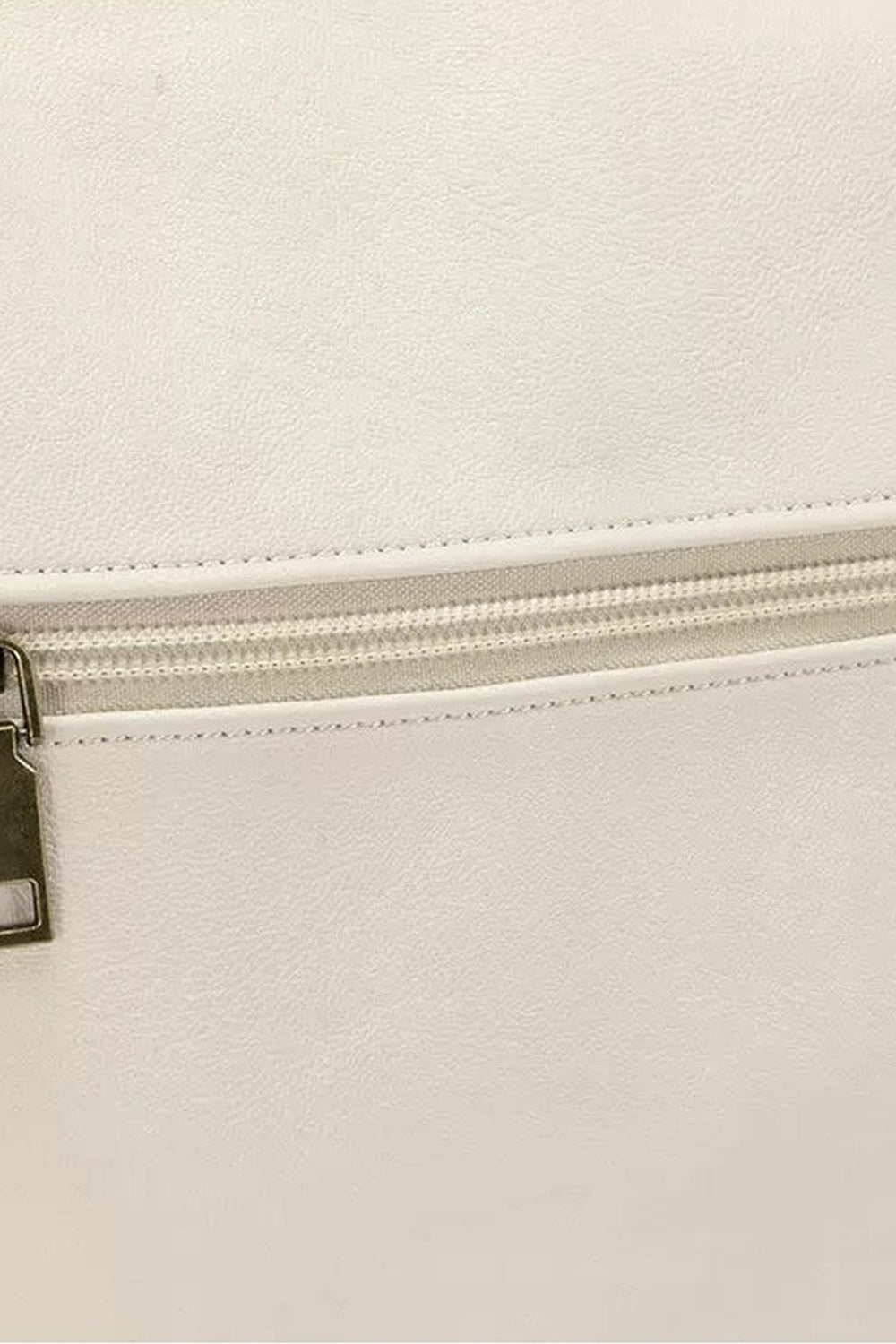 Cross Rivet Leather Shoulder Bag