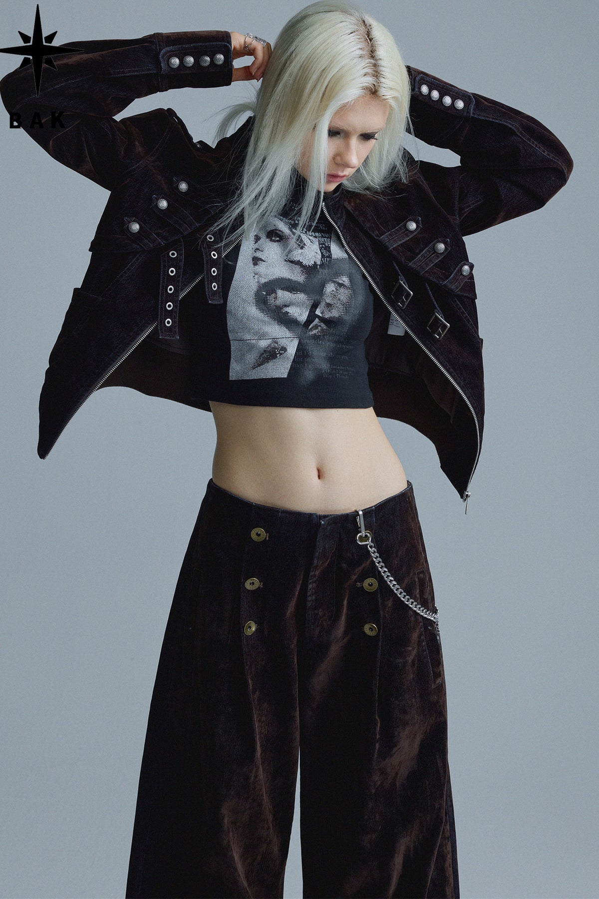 Short Matte Velvet Jacket