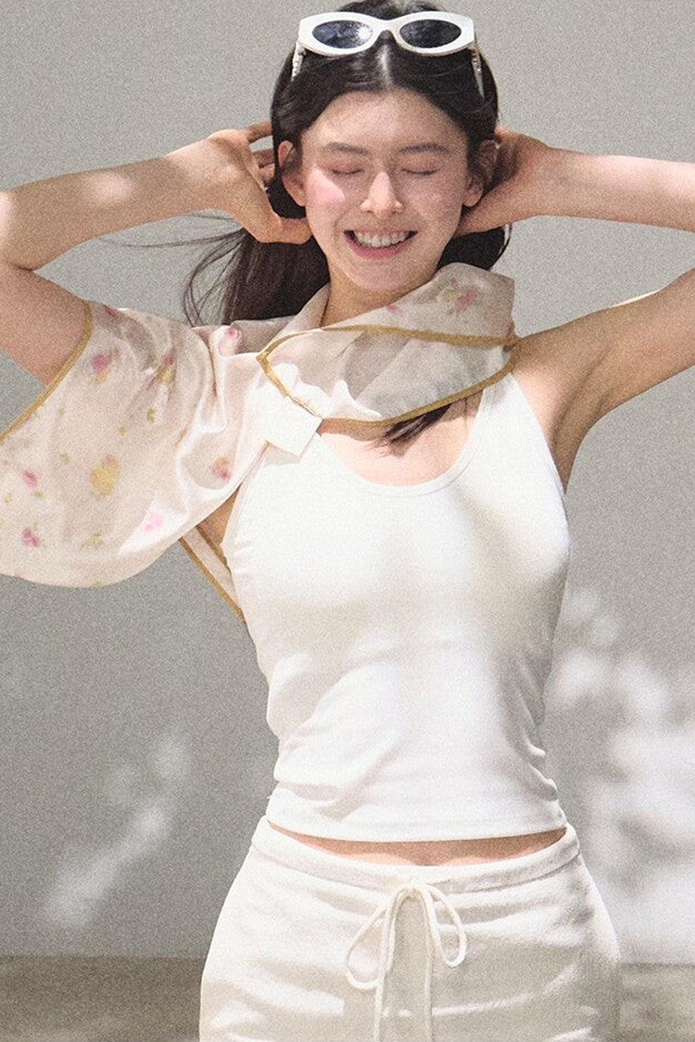 Mulberry Silk Magic Scarf Top