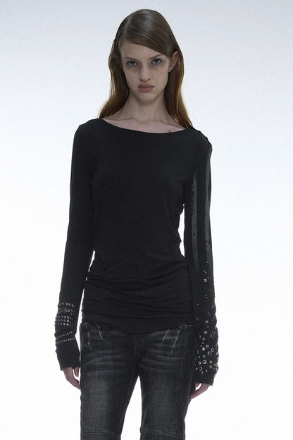 Y2K Armor Structure Straight-Leg Jeans