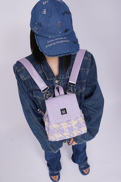 Y2K Furry Crossbody Backpack