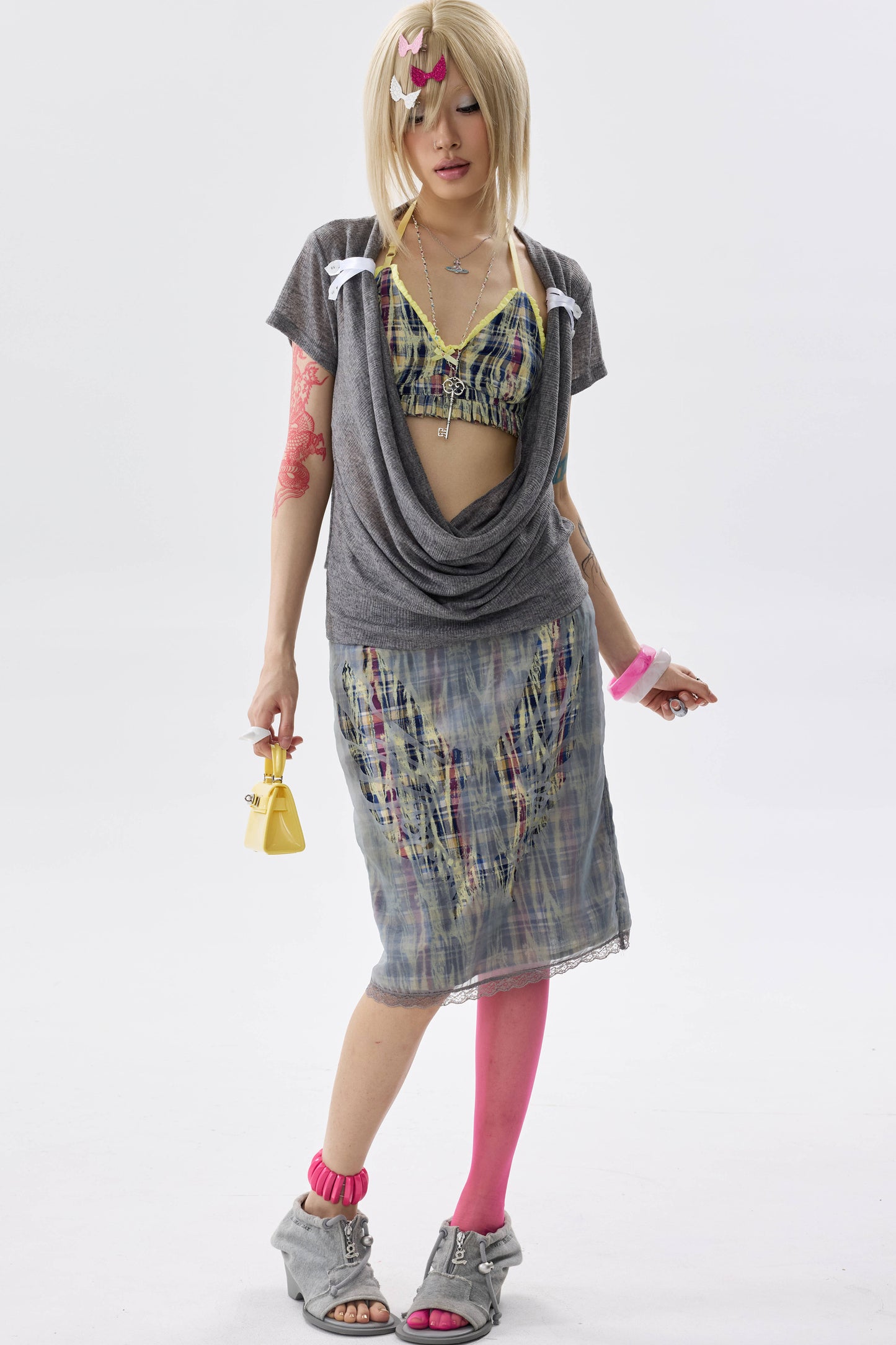 Space Wing Cut-Out Top