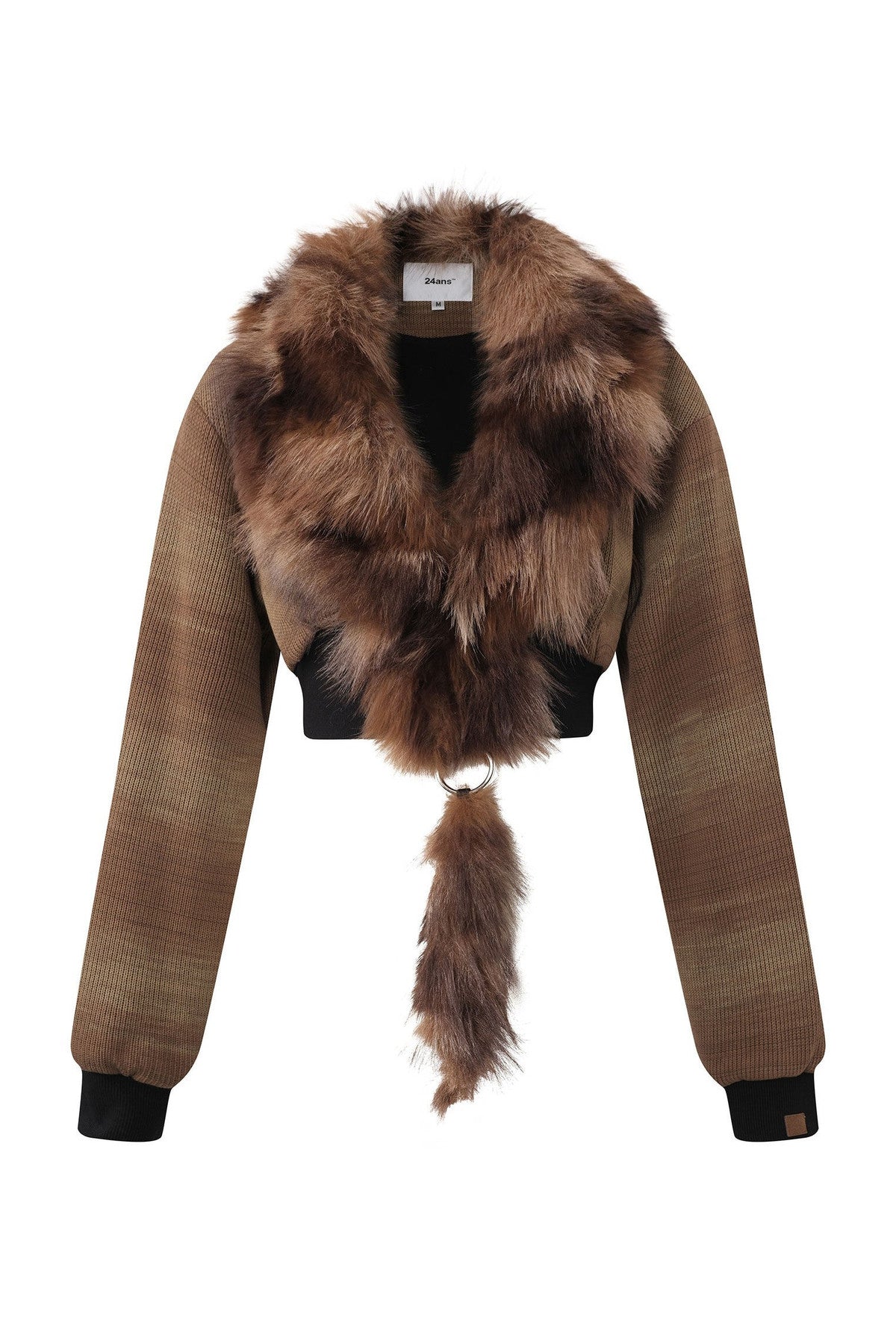 Detachable Ring Knit Jacket