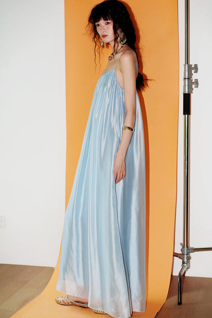 Pearlescent Gauze Dress Set