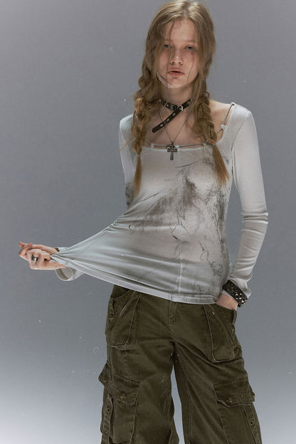 Broken Angel Tencel Top
