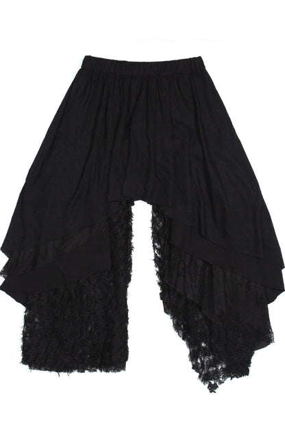 Long Multi-Layered Gothic Gauze Skirt