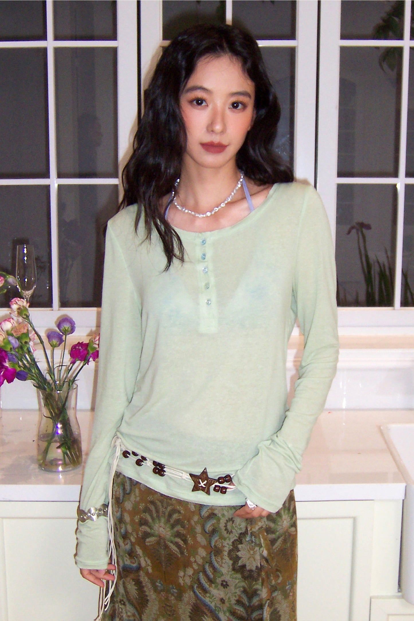 Mojito Tencel Linen Top Set-Up