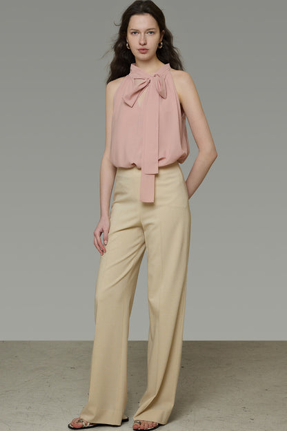 Misty Pink Halter Top