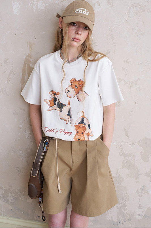 Short Sleeve Shorts Trousers T-Shirt Set-Up