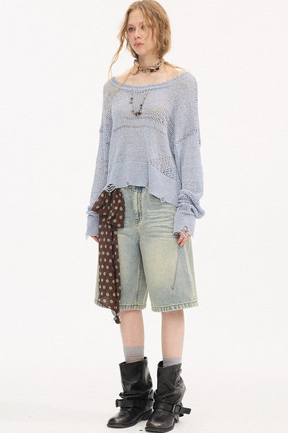 Asymmetrical Knit Top