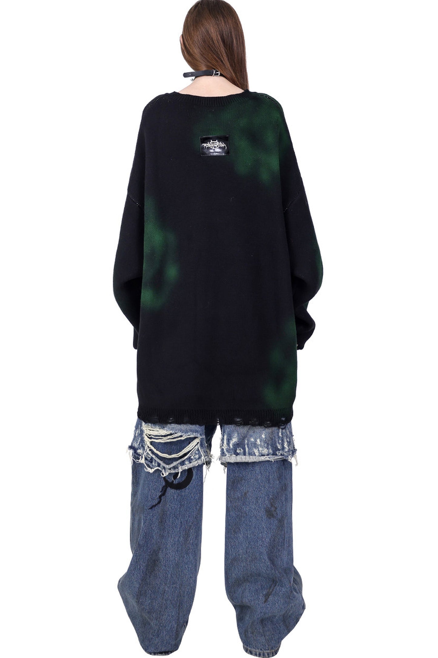 Electric Moon Graffiti Blouse