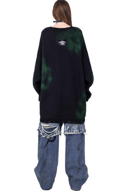 Electric Moon Graffiti Blouse