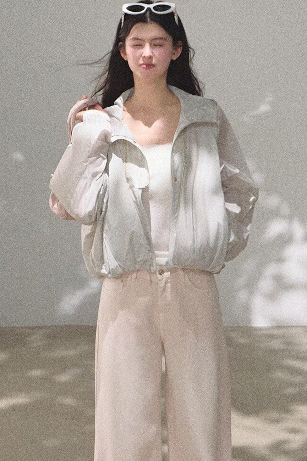 Linen Lace Off-Shoulder Top