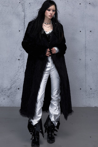 Reversible Cheetah Print Faux Fur Coat
