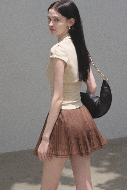 Longing Chiffon Pleated Skirt