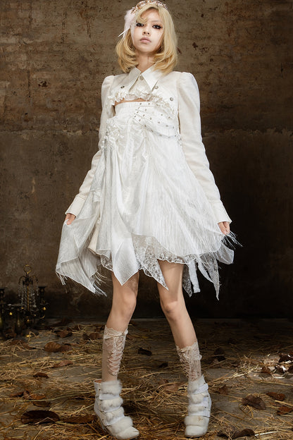 Gothic Punk Long-Sleeved Jacket