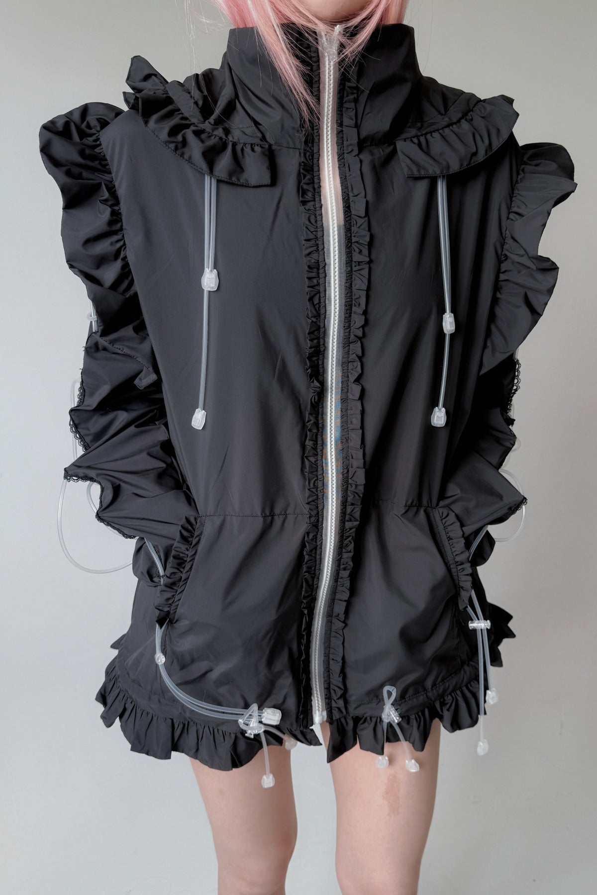 Cat Ear Ruffle Sun Jacket