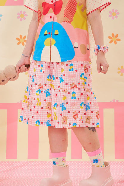 Elastic Waist Shorts