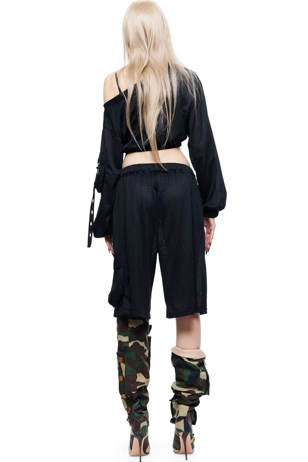 Reversible Punk Sporty Suit Set-Up