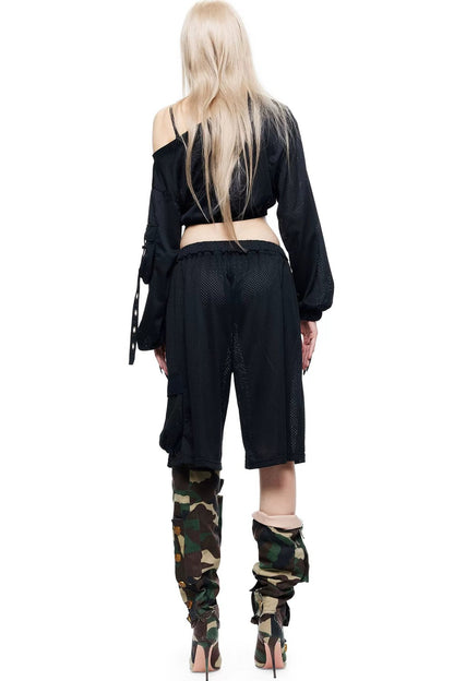 Reversible Punk Sporty Suit Set-Up