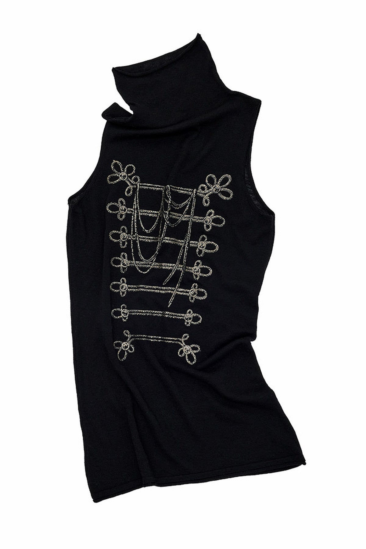 Black Napoleon Print Knitwear