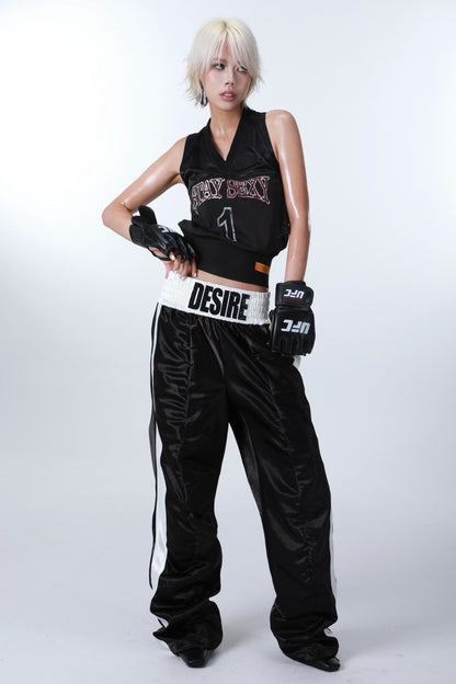 Stay Sexy Halter Tie-Up Tank Top