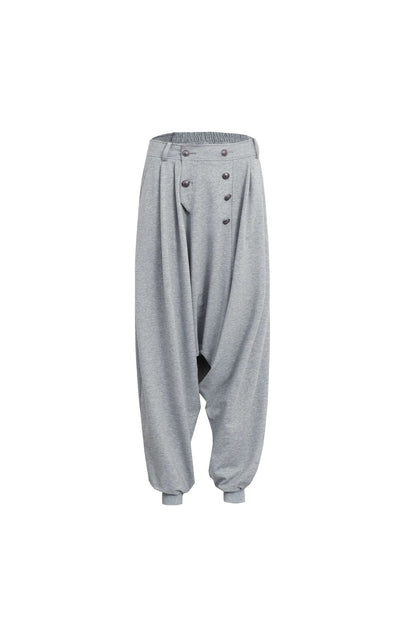 Retro Knit Harem Pants