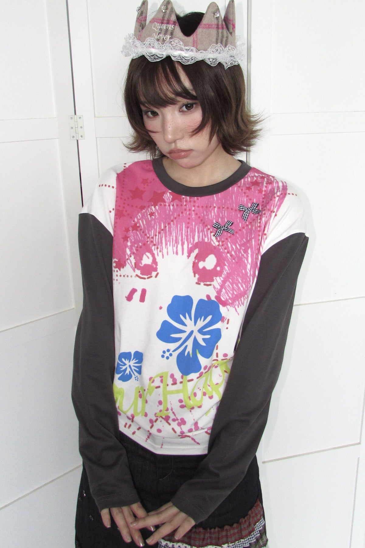 Print Long Sleeve Top