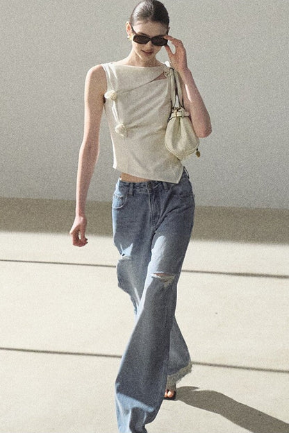 Bohemian Ripped Jeans