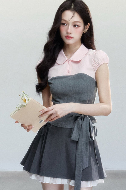Korean Style Patchwork Top Set-Up