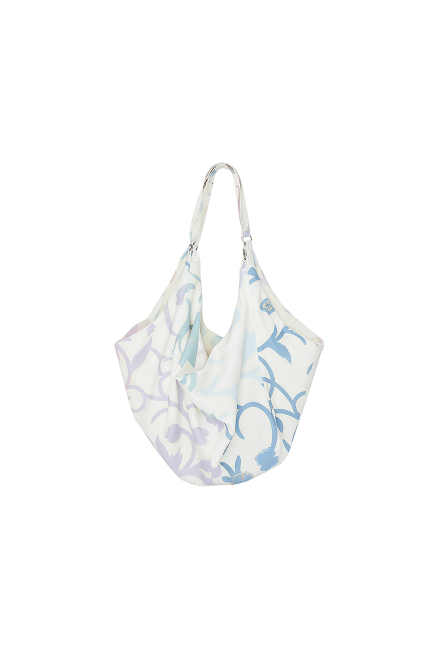 Gepunktete Reisetasche