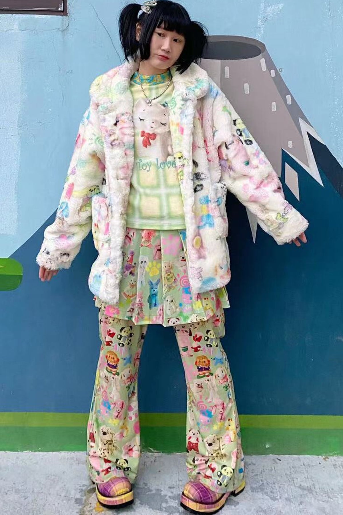 Custom Printed Plush Jacket