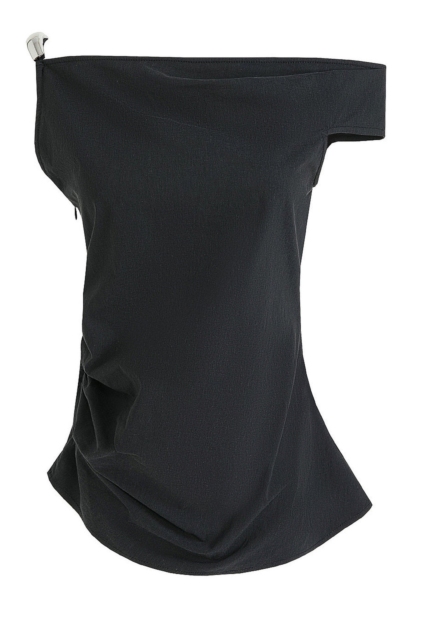 Asymmetrical Off-Shoulder T-Shirt