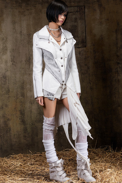 Gothic Layered-Look Jacket