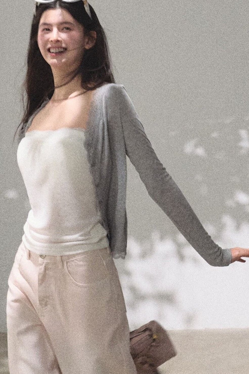 Linen Lace Off-Shoulder Top