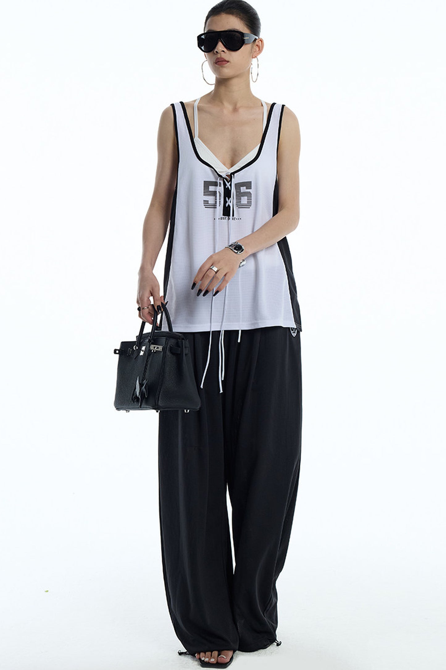 U-Neck Number 56 Jersey Vest