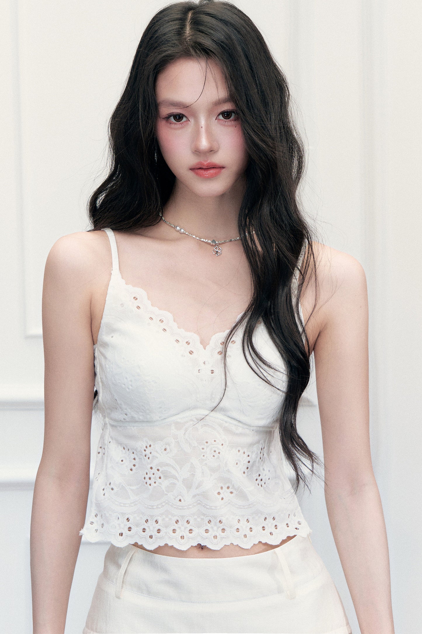Delicate French V-Neck Camisole