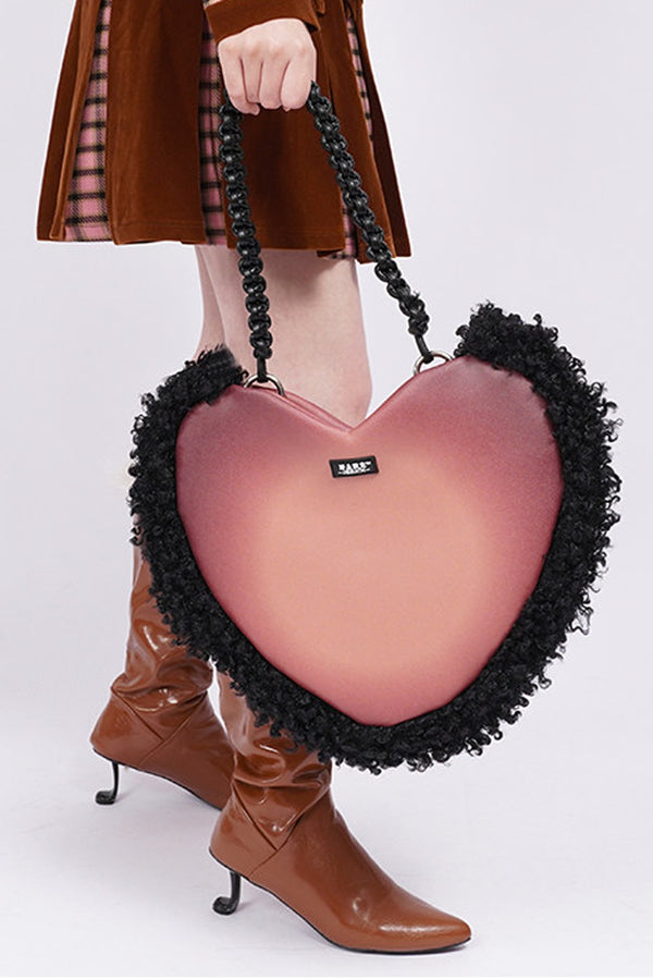 Y2K Plush Crossbody Bag