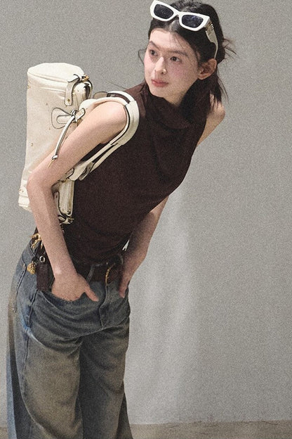 Flowing Twilight Halter Vest