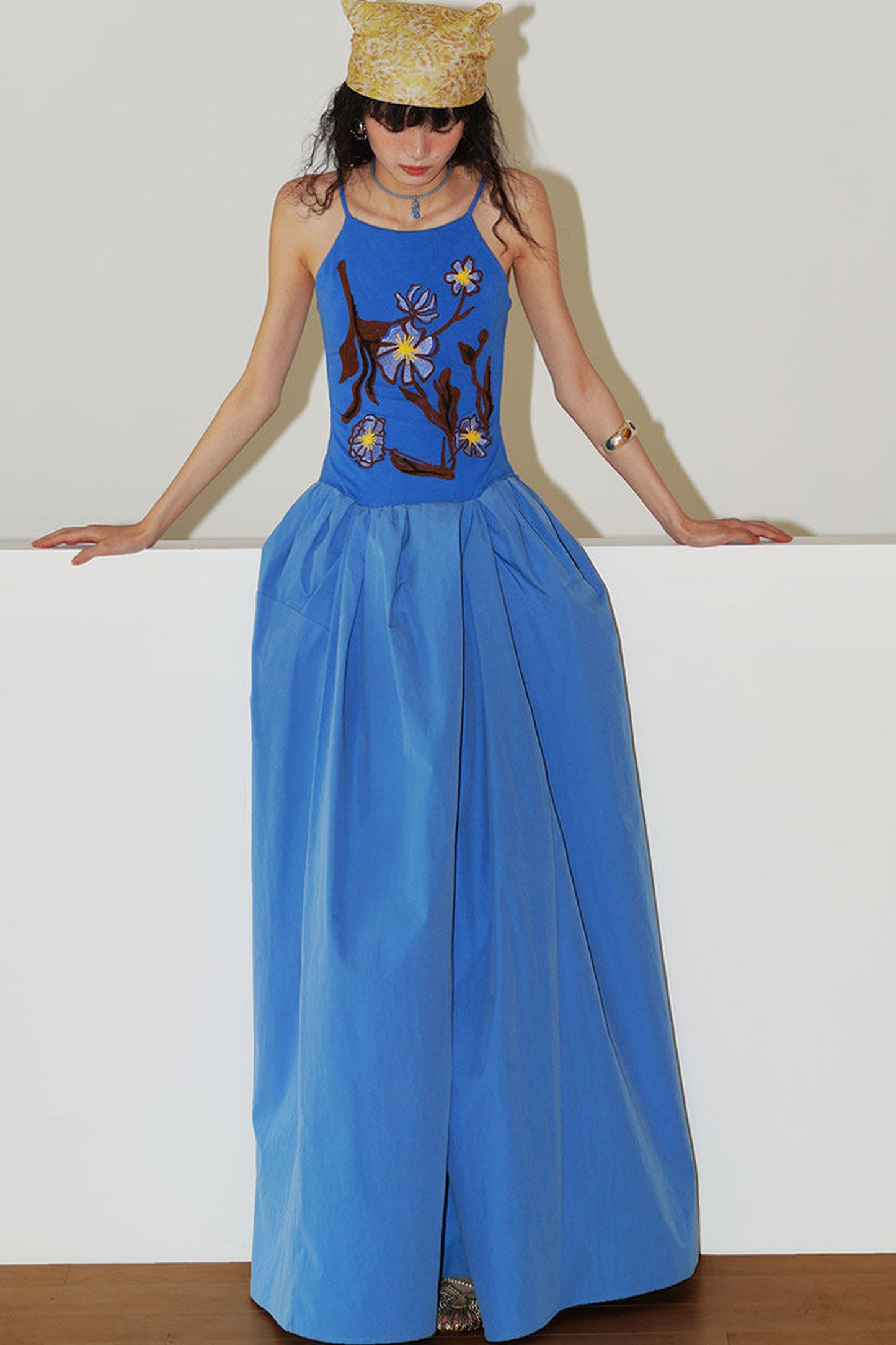 3D Embroidered Vacation Dress